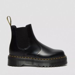 2976 SMOOTH LEATHER PLATFORM CHELSEA BOOTS